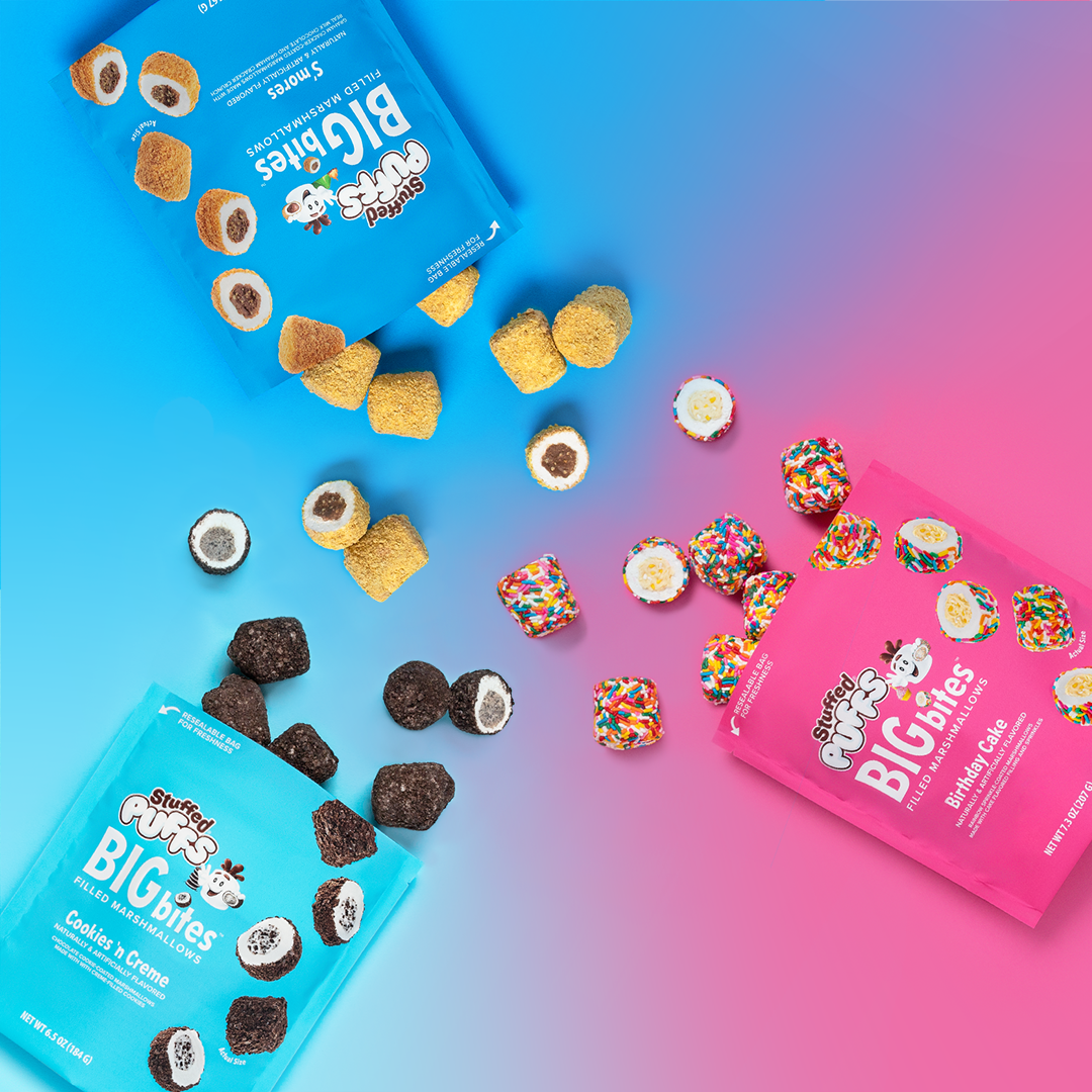 Stuffed Puffs Filled Marshmallows Unveils A Big Snacking Innovation Locallife Cms
