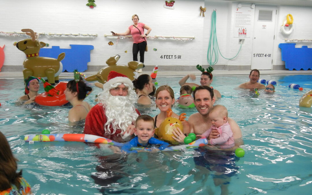 Swim with Santa at the Westfield Area YMCA