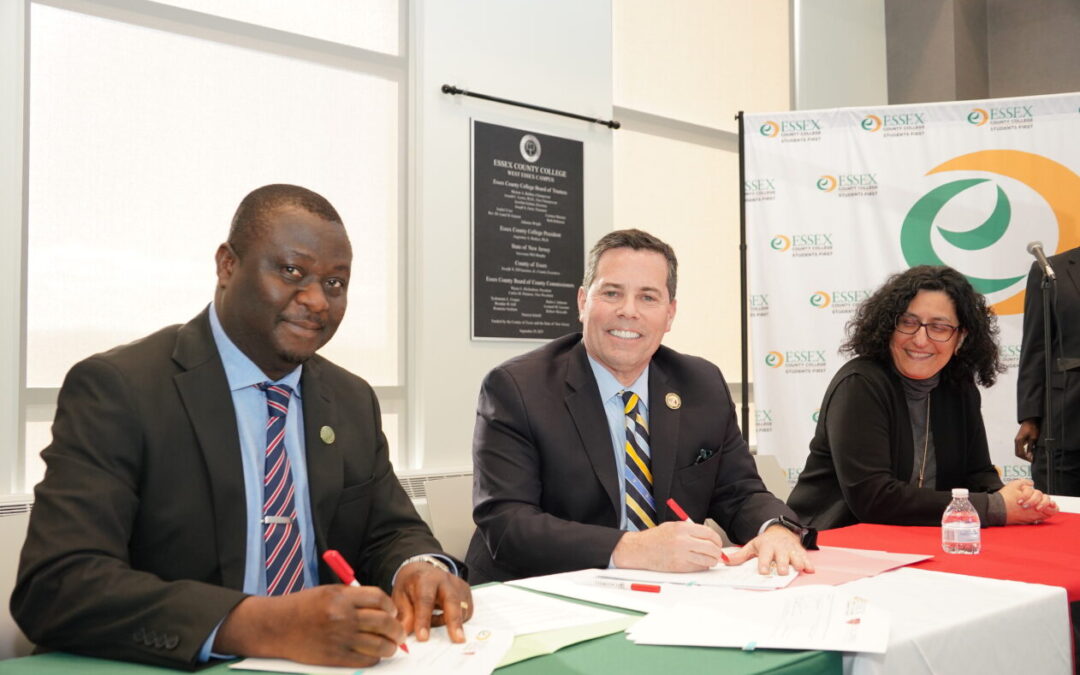Essex County College signs wide ranging articulation agreement with Caldwell University