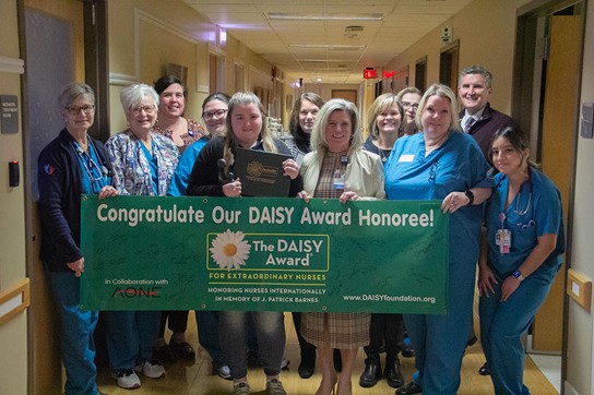 Hunterdon Health nurse receives The DAISY Award For Extraordinary Nurses