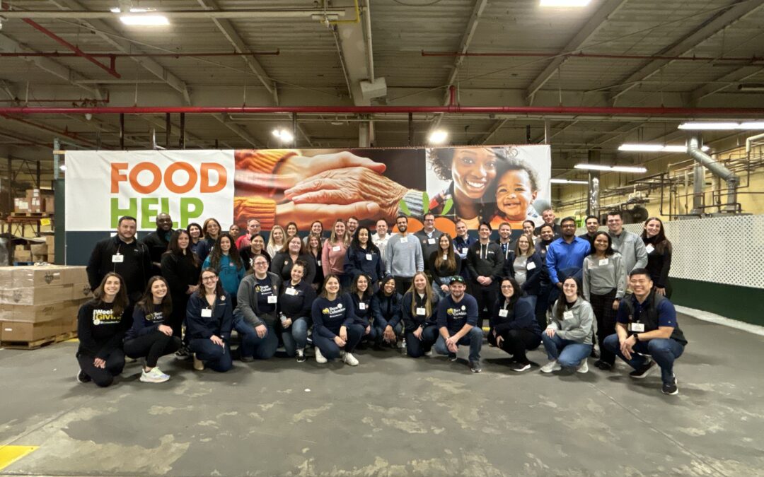 New Jersey Bankers Association volunteers at Community FoodBank